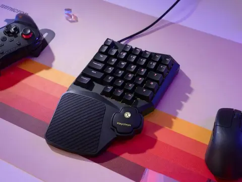 Keychron Cut a Keyboard in Half and Accidentally Made the Perfect Gaming Peripheral for $60 - Yanko Design