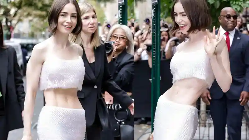 Lily Collins Cast As Audrey Hepburn In Breakfast At Tiffany's Making-Of Film And Honestly, Casting Director Cooked