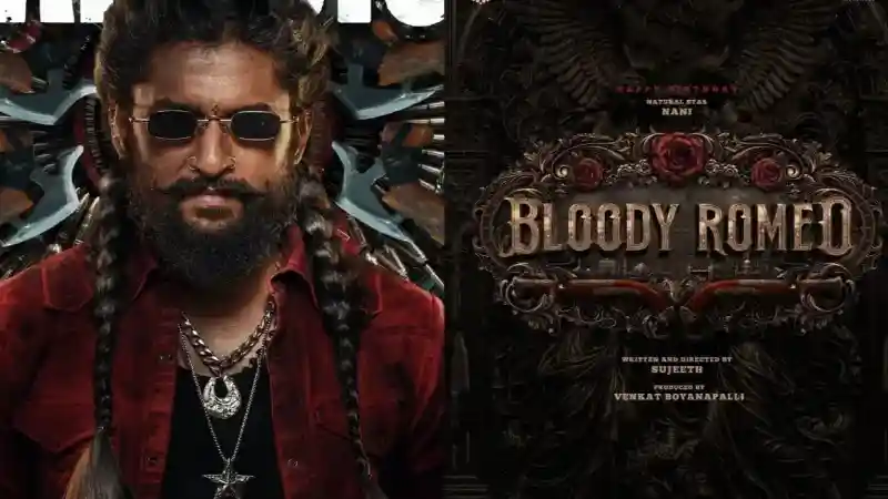Nani announces Bloody Romeo with They Call Him OG director Sujeeth, filming to start this summer